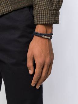 TOD'S - Blue Double Wrap Bracelet