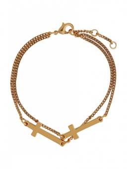 Dsquared2 - Gold Jesus Chain Bracelet