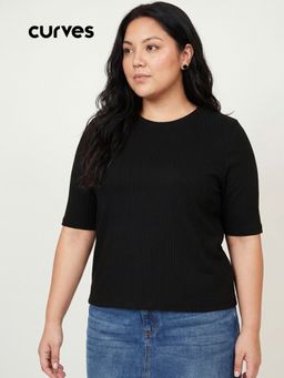 max - Women Ribbed T-shirt