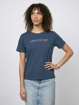 max - Women Typography Printed T-shirt
