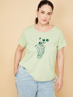 max - Women Printed T-shirt