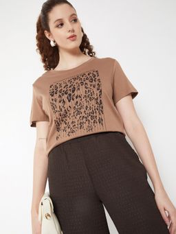 max - Women Animal Print T-shirt