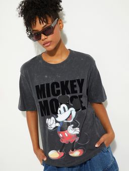 max - URB_N Women Mickey Mouse Oversized T-shirt