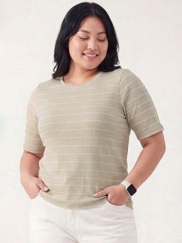 max - Women Striped T-shirt