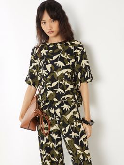 max - Women Floral Print T-shirt