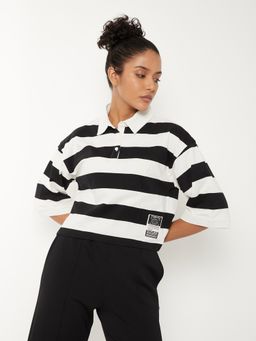 max - Women Colorblock Polo T-shirt
