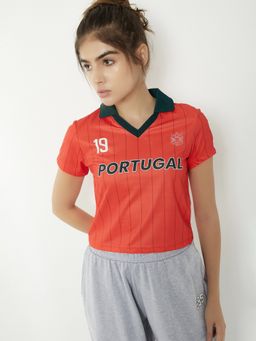 max - Women Striped Slim Fit Johnny Polo T-shirt