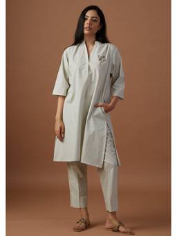 Raas By Ekta - Green Flaunt Every Shade Of Yourself Co-Ord Set