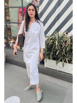 Raas By Ekta - White Co-ord Set