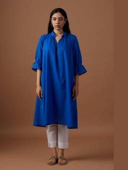Raas By Ekta - Blue Village Kurta and Pant