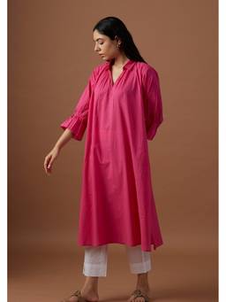 Raas By Ekta - Pink Village Kurta and Pant