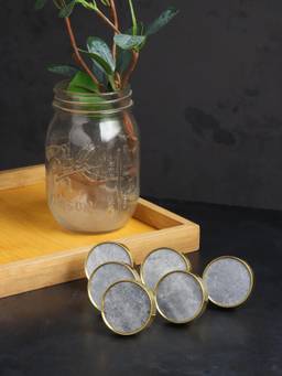 De Maison Decor - Grey Marquise Knob (Pack of 6)