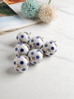 De Maison Decor - Blue Belle Knob (Pack of 6)