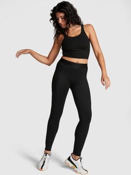 Victoria's Secret - Black Ultimate High-Waist Tights