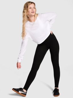 Victoria's Secret - Black All-Day Cotton Tights