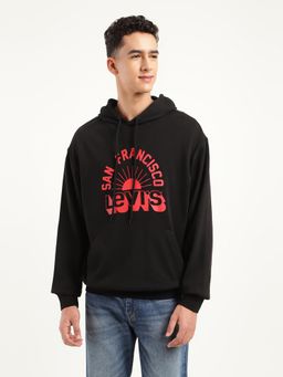 Levi's - Mens Solid Black Hoodie