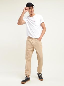 Levi's - Mens Relaxed Fit Cream Joggers