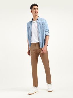 Levi's - Mens 512 Slim Fit Brown Chinos