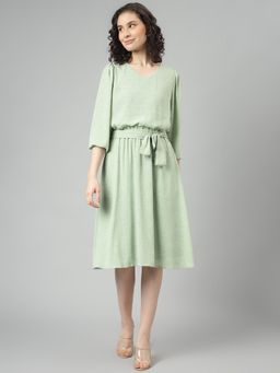 Beverly Hills Polo Club - Windblown Tea Length Dress