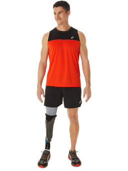 ASICS - Race Orange Mens Tanks
