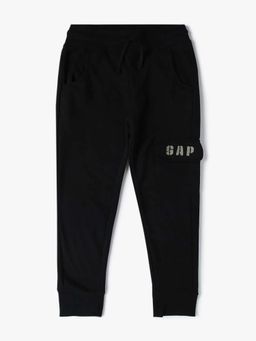 GAP - Black Solid Relaxed Joggers