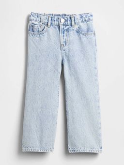 GAP - Blue Solid Relaxed Jeans