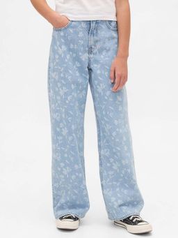GAP - Blue Printed Relaxed Jeans