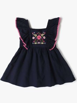 GAP - Navy Blue Floral Regular Dress