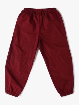 GAP - Maroon Solid Regular Joggers