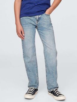 GAP - Blue Solid Regular Jeans