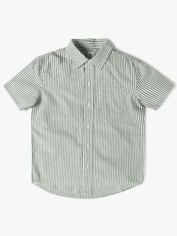 GAP - Green Stripes Relaxed Shirt