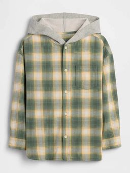 GAP - Green Checks Relaxed Shirt