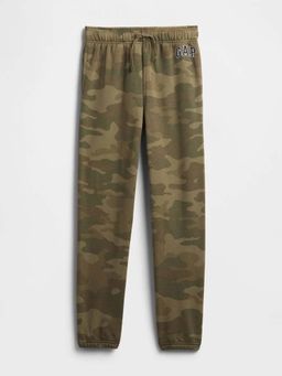 GAP - Olive Camouflage Relaxed Joggers