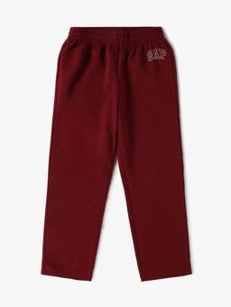 GAP - Maroon Solid Relaxed Trouser