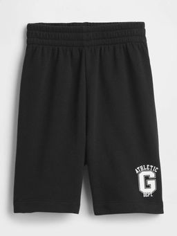 GAP - Black Solid Regular Shorts