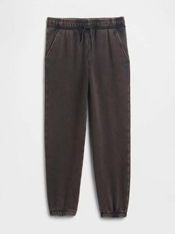 GAP - Black Solid Relaxed Joggers