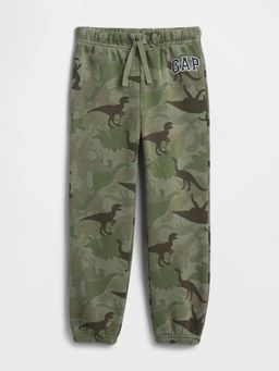 GAP - Olive Printed Relaxed Joggers