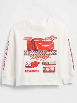 GAP - Off White Printed Relaxed T-Shirt