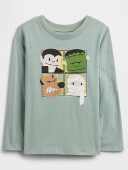 GAP - Green Printed Relaxed T-Shirt