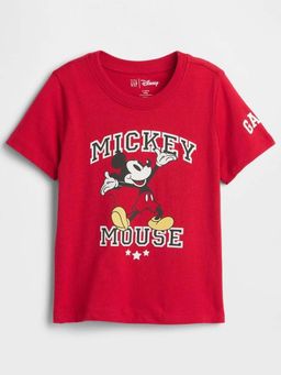 GAP - Red Printed Relaxed T-Shirt