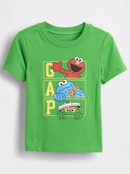GAP - Green Printed Relaxed T-Shirt