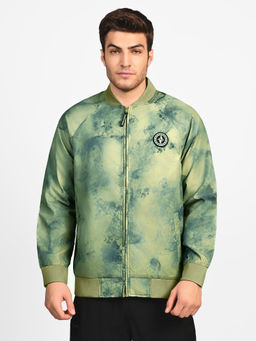SKECHERS - Oasis Smoke Multi-Colour Bomber Jacket