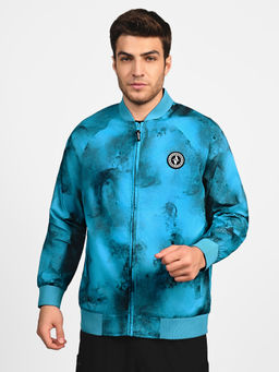 SKECHERS - Oasis Smoke Blue Bomber Jacket