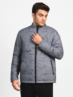 SKECHERS - Oasis Blue Reversible Splatter Puffer