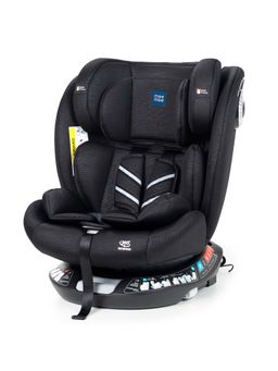 Mee Mee - Orbit 360degree Rotatable Convertible Isofix Black Baby Car Seat (12-18 Months)