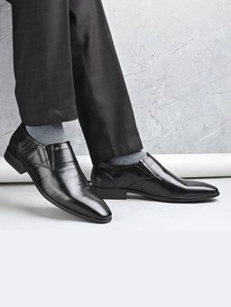 Valentino - Men Premium Leather Slip-On Formal Loafer Shoes