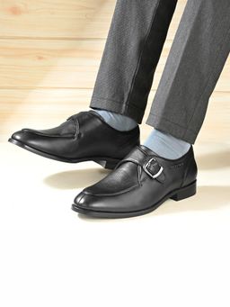 Valentino - West Port Men Single Monk Strap Dress Shoe