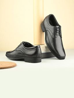 Valentino - Men Premium Leather Lace-Up Formal Shoes