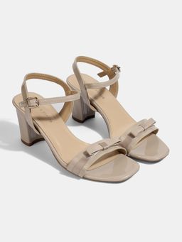 Lemon & Pepper - Beige Casual Sandal Heels