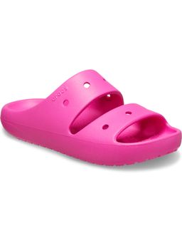 Crocs - Unisex Pink Sliders